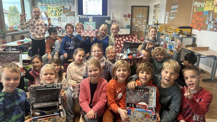 Weihnachten im Schuhkarton